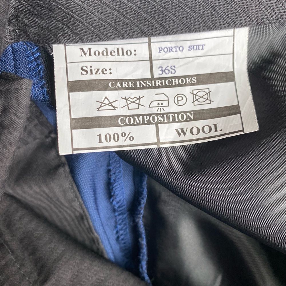 Tiglio Italian Wool Men’s Dress Pants 36 S NWOT - Picture 7 of 9